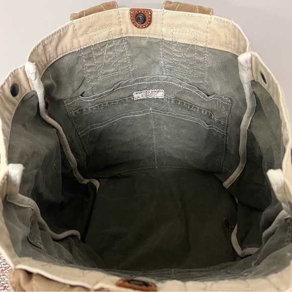 Rare Wallace & Barnes J. Crew Dry Goods New York Canvas Tote Bag - Picture 8 of 15